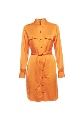 Polo Ralph Lauren Vintage satin button dress - Orange