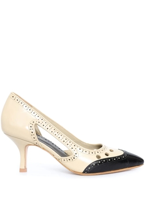 Sarah Chofakian 55mm Hall pumps - Neutrals