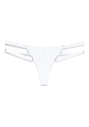 Maison Close Fatale string bikini bottoms - White