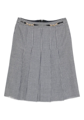 Celine Pre-Owned 1970s Triomphe wool skirt - Grey