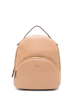 LIU JO zipped backpack - Neutrals