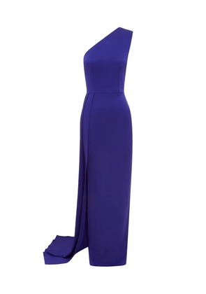 Alex Perry one-shoulder gown - Blue