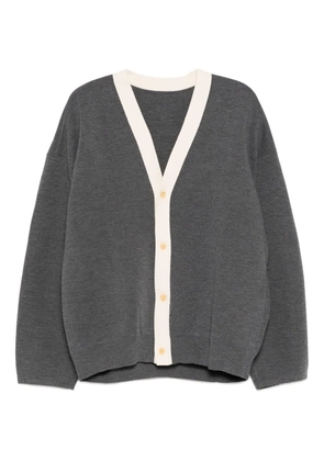 CROQUIS wool cardigan - Grey
