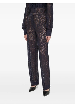 Bruuns Bazaar floral-lace pants - Black