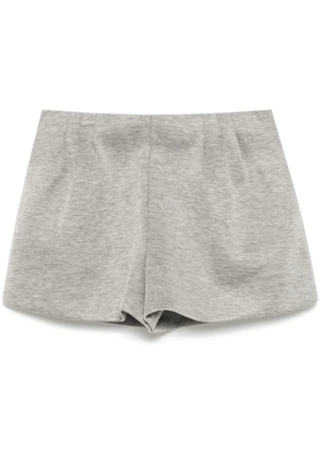 Dice Kayek pleated shorts - Grey