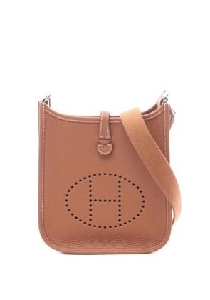 Hermès Pre-Owned 2025 TPM Evelyn perforated shoulder bag - Brown