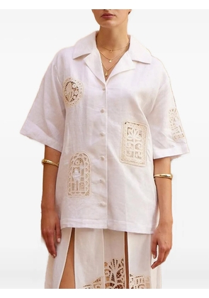 ALEMAIS Rosemary shirt - White