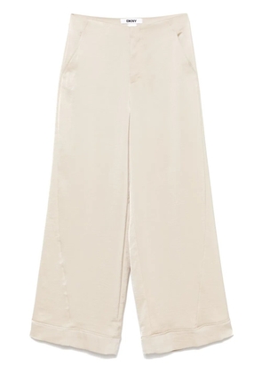 DKNY wide-leg trousers - Neutrals