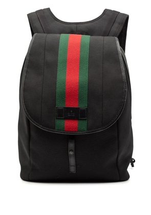 Gucci Pre-Owned 2000-2015 Canvas Techno Web backpack - Black
