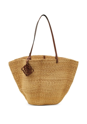 Loewe Pre-Owned Anagram bucket bag - Neutrals