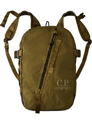 C.P. Company zip-fastening backpack - Green