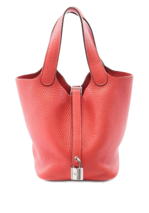 Hermès Pre-Owned 2014 Lock PM Handbag - Red