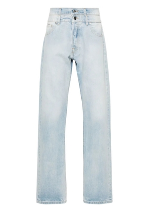 VTMNTS double-waistband straight-leg jeans - Blue