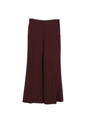 Fendi Pre-Owned wide-leg wool trousers - Red