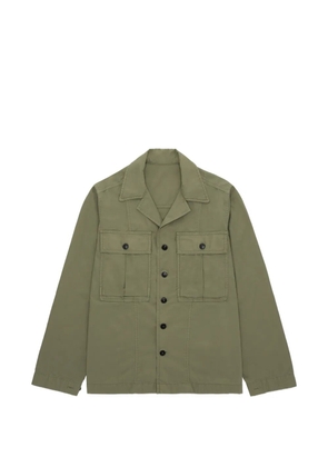 Fortela Solomon flap-pocket shirt jacket - Green
