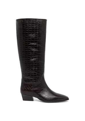 Gant Bassotte embossed boots - Brown