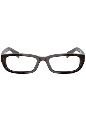 Prada Eyewear rectangle frames - Black
