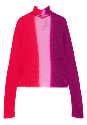 Versace Pre-Owned 2000s colourblock sweater - Pink