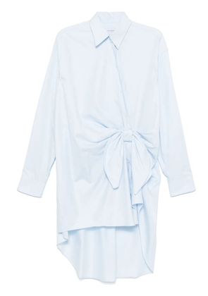 Viktor & Rolf knotted mini shirt dress - Blue