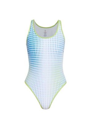 Casablanca cut-out swimsuit - White