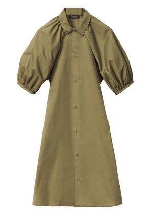 Fabiana Filippi button-down dress - Green