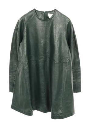 Bottega Veneta Pre-Owned 2010s leather mini dress - Green