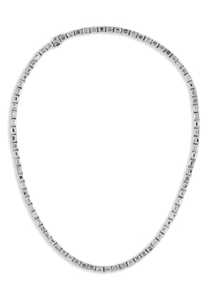 Jewels Aficionado 14K white gold diamond necklace - Silver