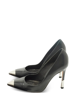 Gianvito Rossi pointed-toe leather pumps - Black