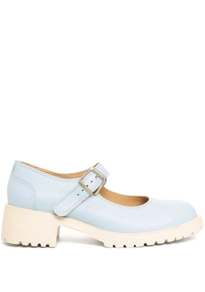 Sarah Chofakian Esmerie leather loafers - Blue