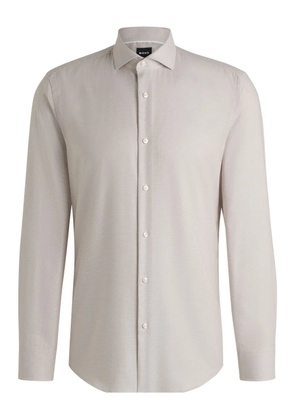 BOSS long-sleeve shirt - Neutrals