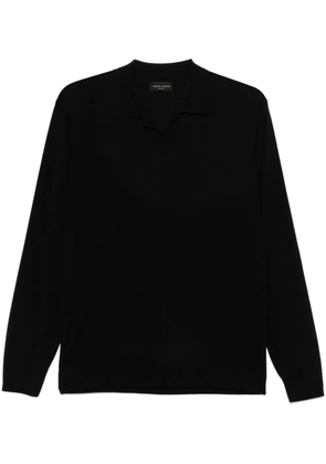 Roberto Collina merino-wool T-shirt - Black