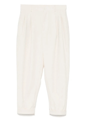 SONGZIO pleated volume trousers - Cr