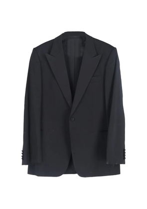 BOSS single-breasted wool suit - Black