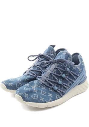 Louis Vuitton Pre-Owned Fastlane denim sneakers - Blue