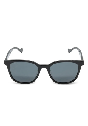 Gucci Pre-Owned 2020s logo-plaque sunglasses - Black