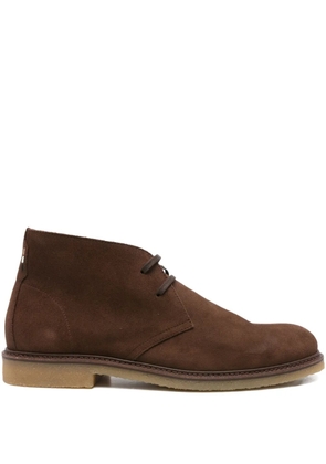 BOSS suede desert boots - Brown