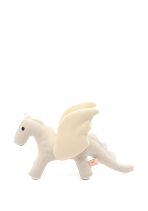 Hermès Pre-Owned 2010s Epopee dragon stuffed toy - Neutrals