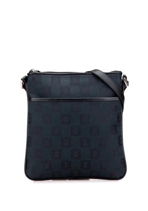 Loewe Pre-Owned 2004 Anagram Canvas crossbody bag - Blue