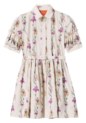 La DoubleJ Libertine mini dress - Neutrals