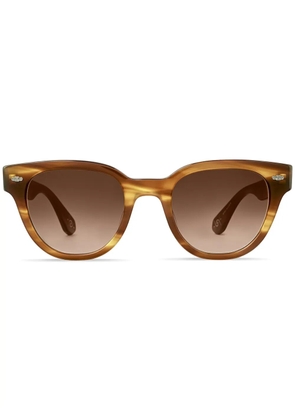MR. LEIGHT geometric-frame sunglasses - Brown