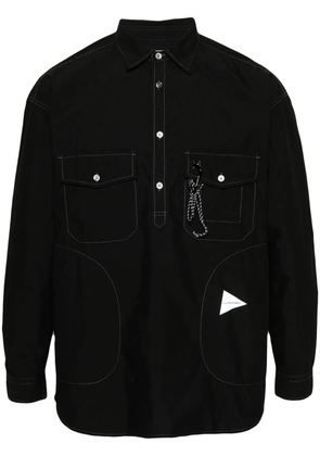 and Wander CORDURA® Typewriter shirt - Black