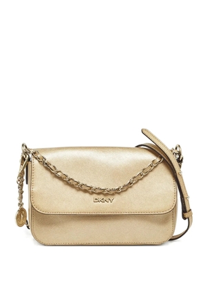DKNY Vintage leather crossbody bag - Gold