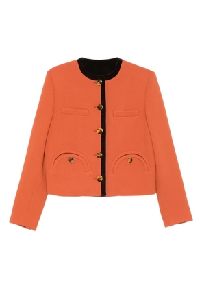 Blazé Milano contrast-trim jacket - Orange