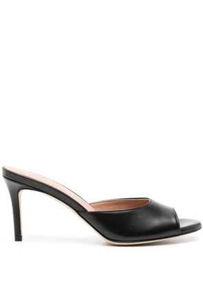 Scarosso 75mm Lohan leather sandals - Black