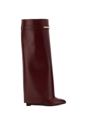Givenchy leather boots - Red