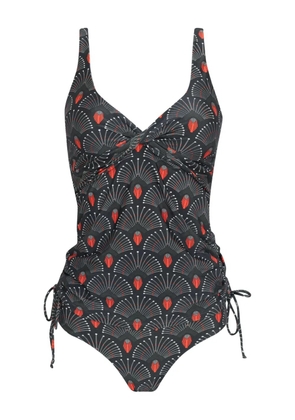 Lygia & Nanny Bruma ruched swimsuit - Grey