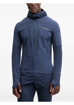 La Sportiva Session Tech zip hooded jacket - Blue