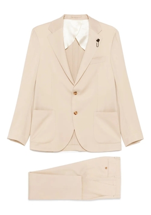 Lardini virgin-wool suit - Neutrals