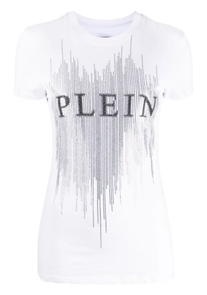 Philipp Plein Sexy Pure Fit logo-appliqué T-shirt - White