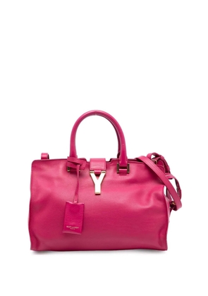 Saint Laurent Pre-Owned 2013-2025 Small Calfskin Cabas Chyc satchel - Pink